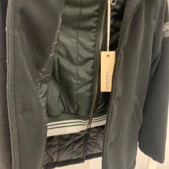 Diesel coat black size - Picture 4 of 8